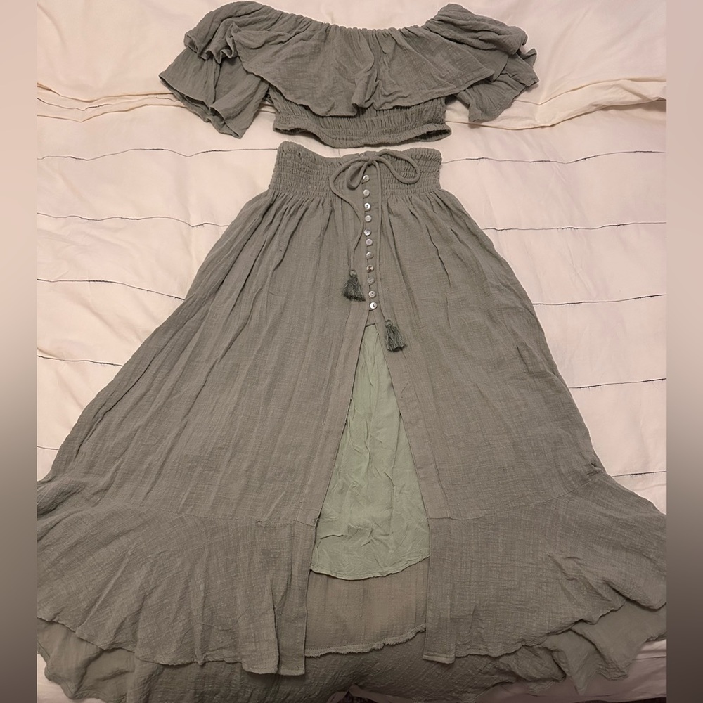 ViciCollection sage island matching set